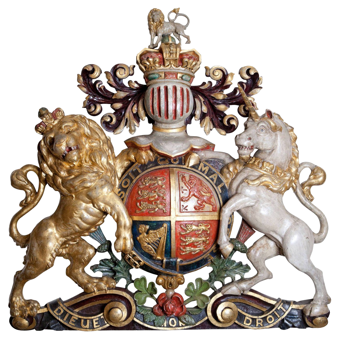 Crown coat of arms